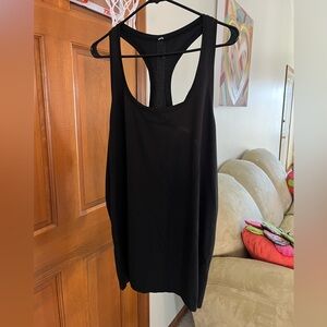 Lululemon Racerback Swifty Tank Top - worn, has paint on back (see last photo).